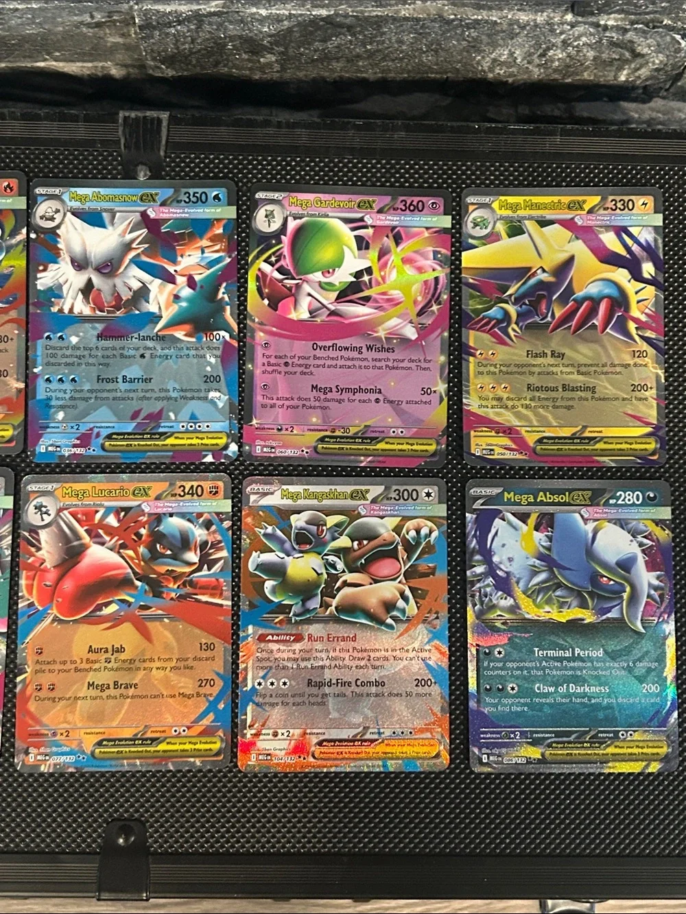 Pokemon TCG EX lot of 10 Holo Cards from Mega Evolutions Set‎ M/NM